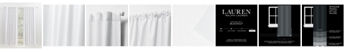 Lauren Ralph Lauren Waller Blackout Solid Back Tab Rod Pocket Curtain Panel, 52" x 63"